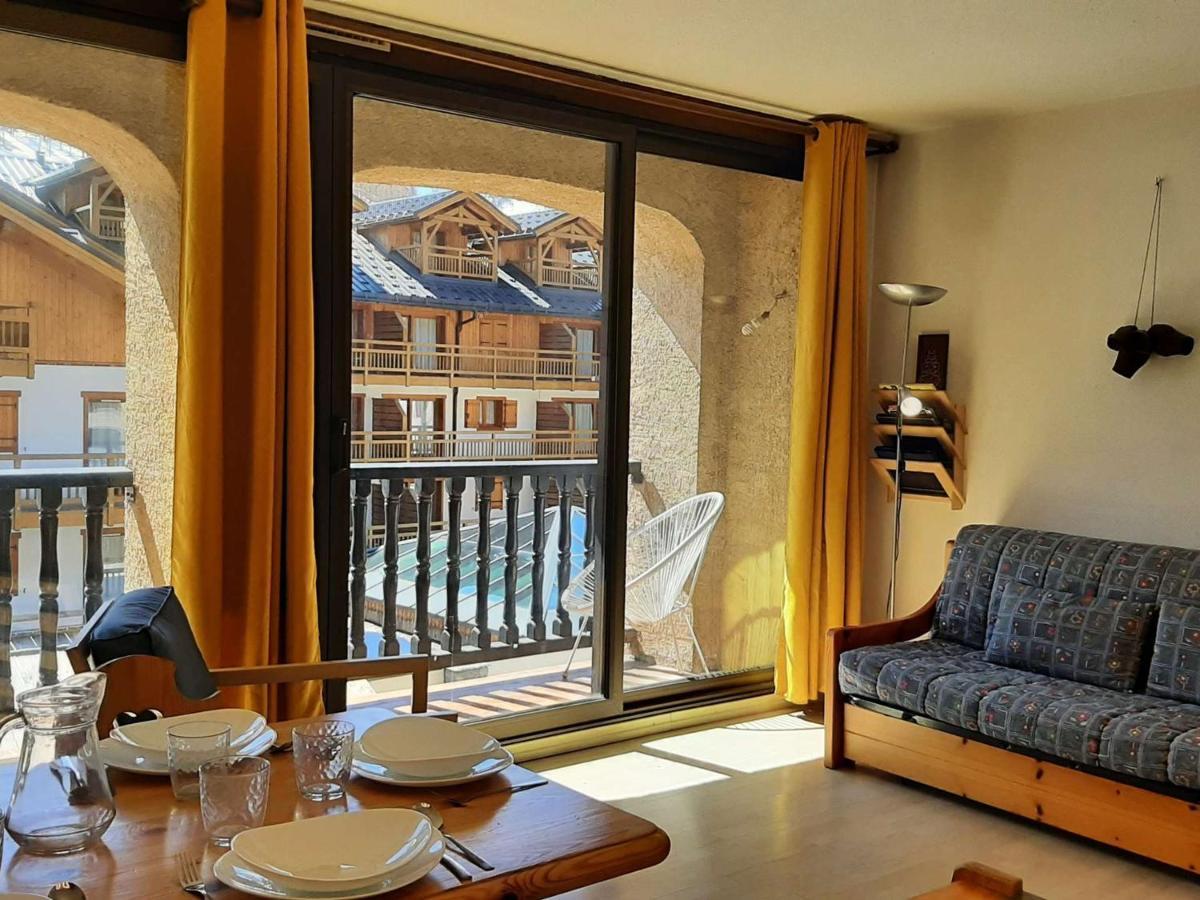 Bel Appartement 3 Pieces Pour 7 Pers Avec Balcon, Montgenevre - Fr-1-330D-126 ภายนอก รูปภาพ
