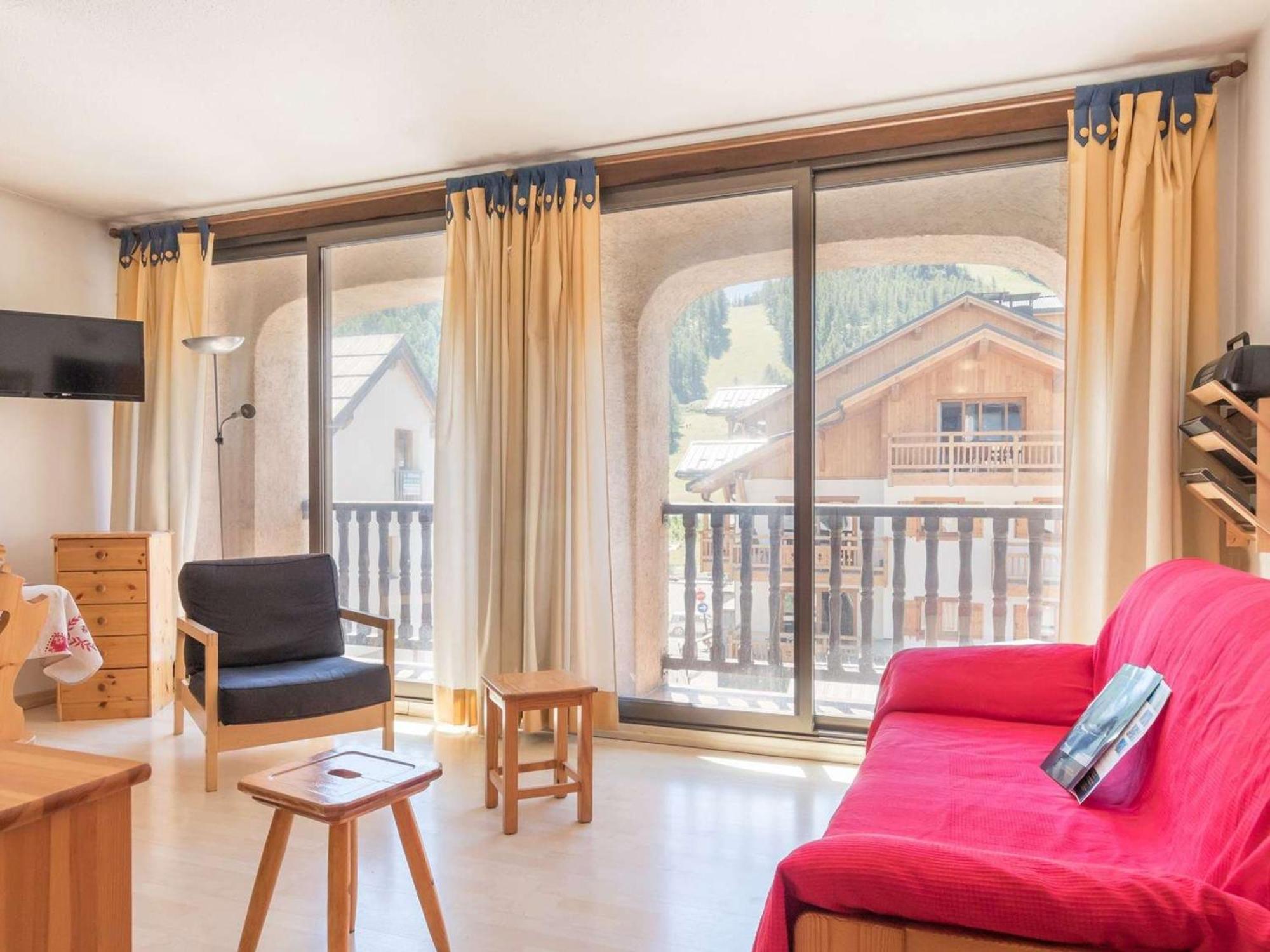 Bel Appartement 3 Pieces Pour 7 Pers Avec Balcon, Montgenevre - Fr-1-330D-126 ภายนอก รูปภาพ